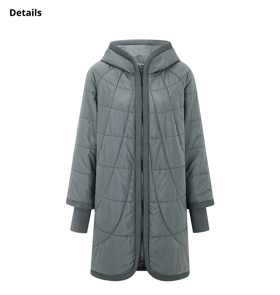 Arrival Winter Mid Length Hooded Coats