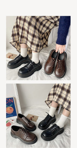 Autumn Queen Comfort Lace Up Oxford Shoes