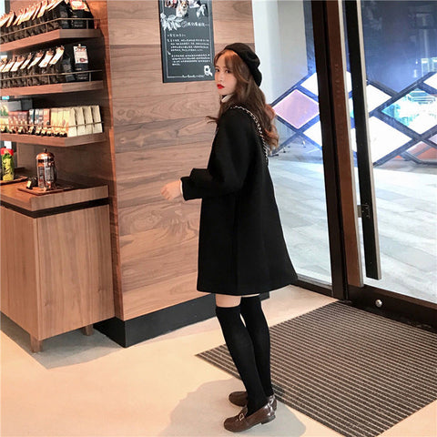 Autumn Classic Chic Casual Lapel Single-Breasted Outwear Coat