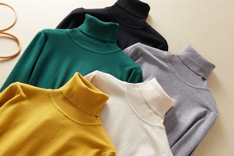 Casual Simple Solid Sweaters