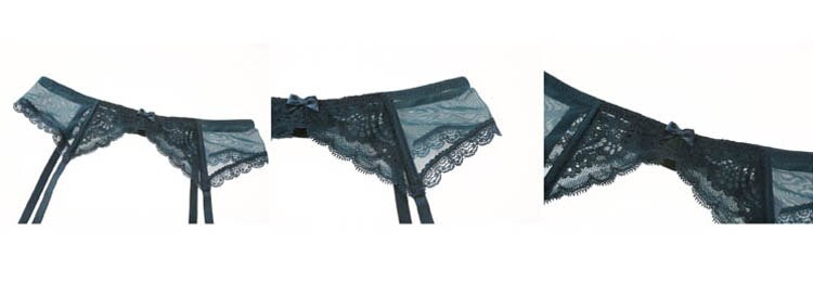 Classic Bandage Bra Set Plus Size Lingerie Push Up Brassiere Lace Embroidery Lingerie Sets Gather Underwear Set 3 Pcs
