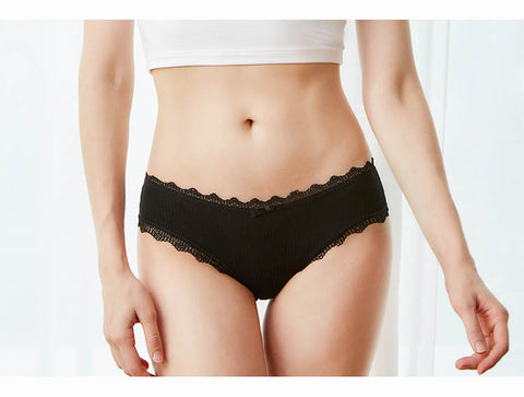 Baumwollhöschen Bequeme Unterwäsche Niedrige Unterhose Weibliche Dessous Große Größe Damen Slips