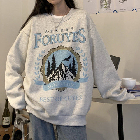 Rest of You Top Point Mountain Cool Sweatshirt