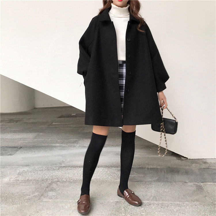 Autumn Classic Chic Casual Lapel Single-Breasted Outwear Coat