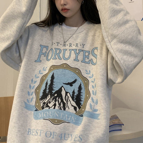 Rest of You Top Point Mountain Cool Sweatshirt