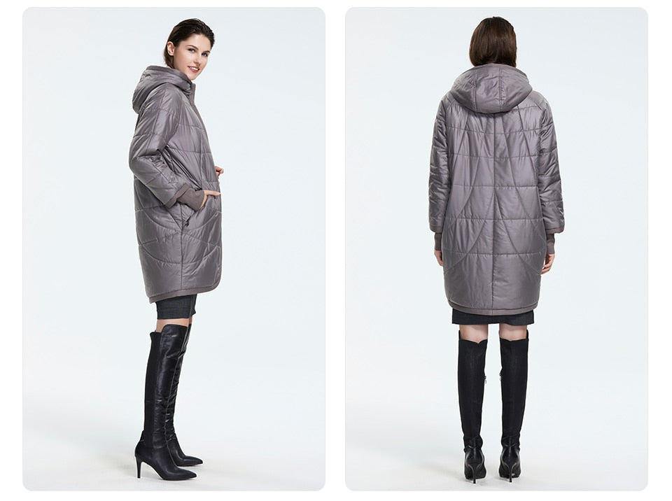 Arrival Winter Mid Length Hooded Coats