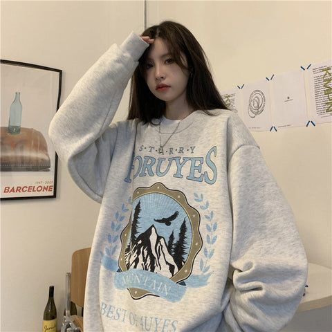 Rest of You Top Point Mountain Cool Sweatshirt