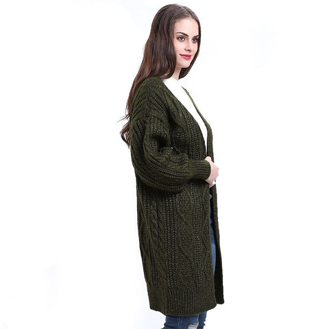 Elegant Latern Sleeve Cardigans