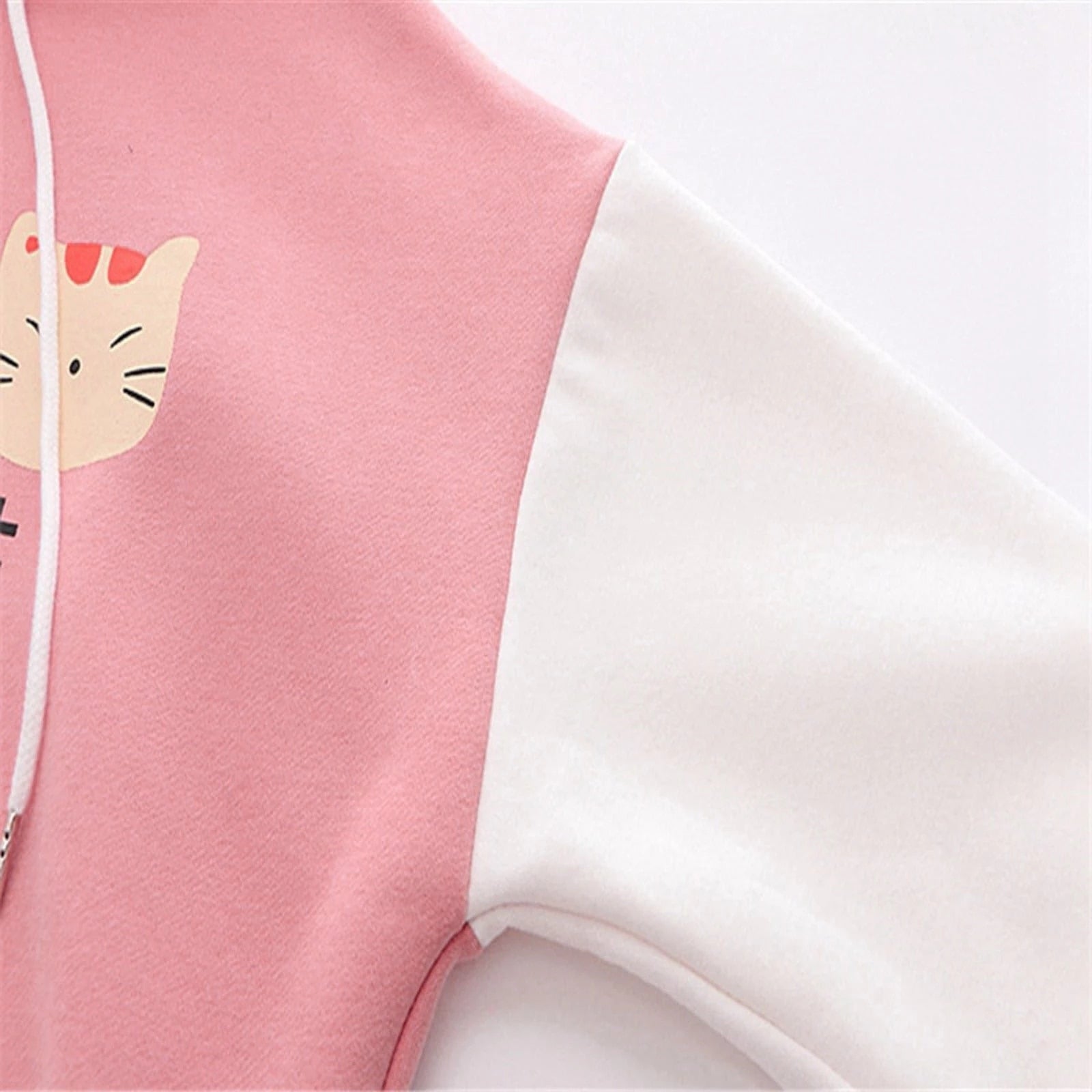 Japanese Graphic Cat Ears Hoodies