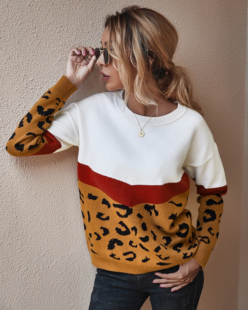 Casual Long Sleeve Winter Sweater Pullovers