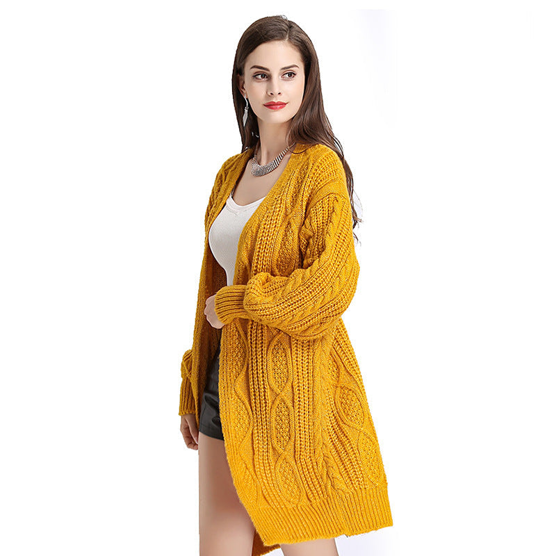 Elegant Latern Sleeve Cardigans