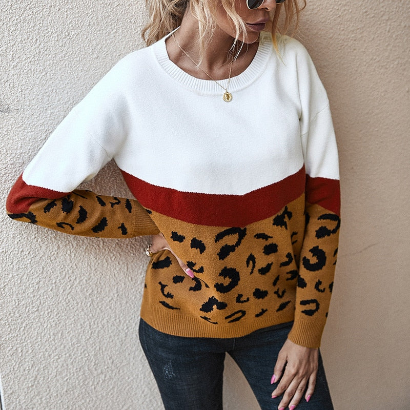 Casual Long Sleeve Winter Sweater Pullovers