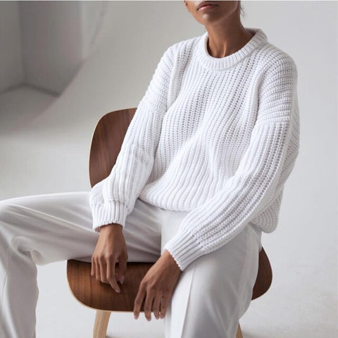 Season Arrivals Loose Style Knitted Sweaters