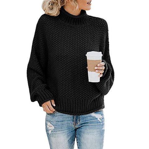 Elegante Basic Dicke Pullover