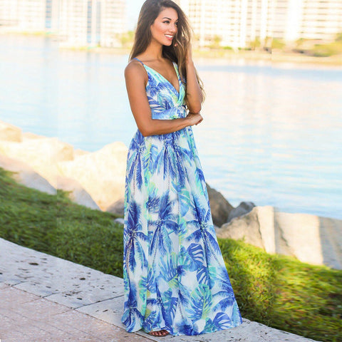 Zabelle Floral Ruffle Cutout Maxi Dress