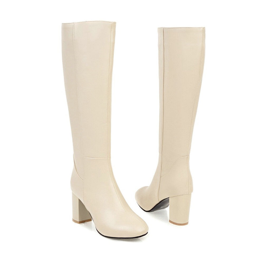 Walk It Out In Style Faux Leather Boots