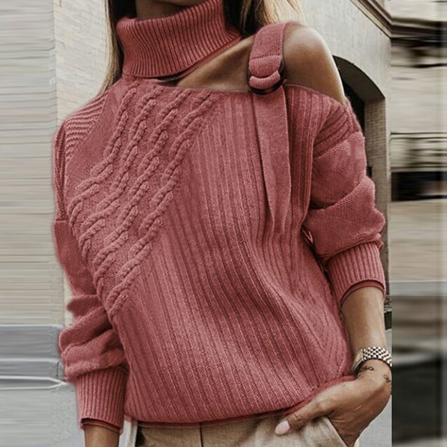 Warm Hollow Out Sweaters