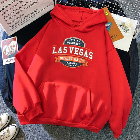 Big Fun Las Vegas Cool Autumn Winter Hoodies