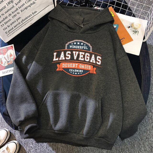 Big Fun Las Vegas Cool Autumn Winter Hoodies