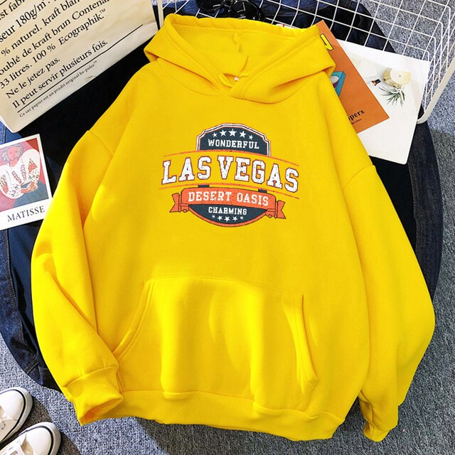 Big Fun Las Vegas Cool Autumn Winter Hoodies