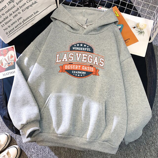 Big Fun Las Vegas Cool Autumn Winter Hoodies