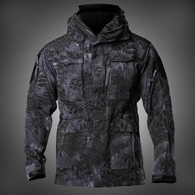 Men's Tactical Hoodie Jacket: Autumn-Ready Military-Inspired Wear