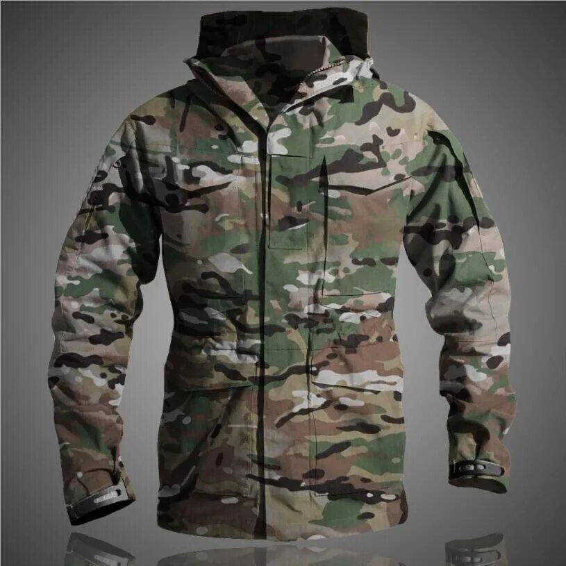 Men's Tactical Hoodie Jacket: Autumn-Ready Military-Inspired Wear