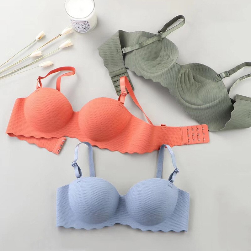 Bras Lingerie Push Up Lingerie Seamless Bralette Wire Free Brassiere Female Underwear Intimates