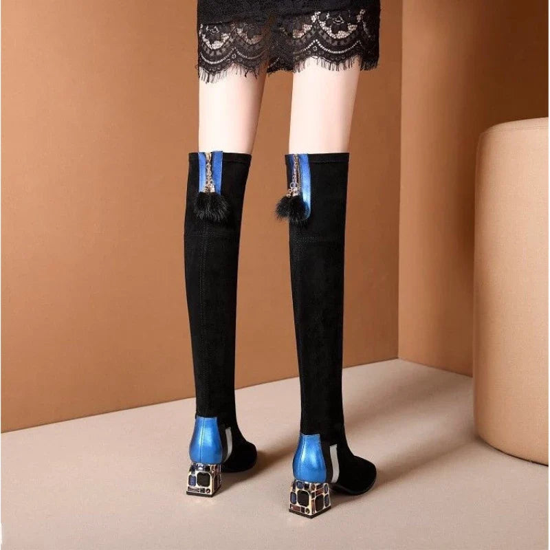 Creative Knee High Boots