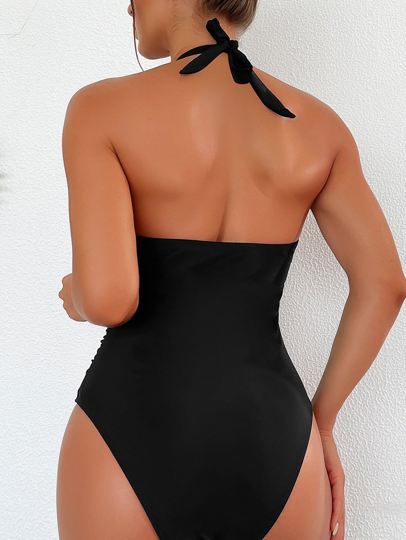 Stripe One Piece Swimsuit