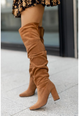 Hitting The Mark Faux Suede Boots