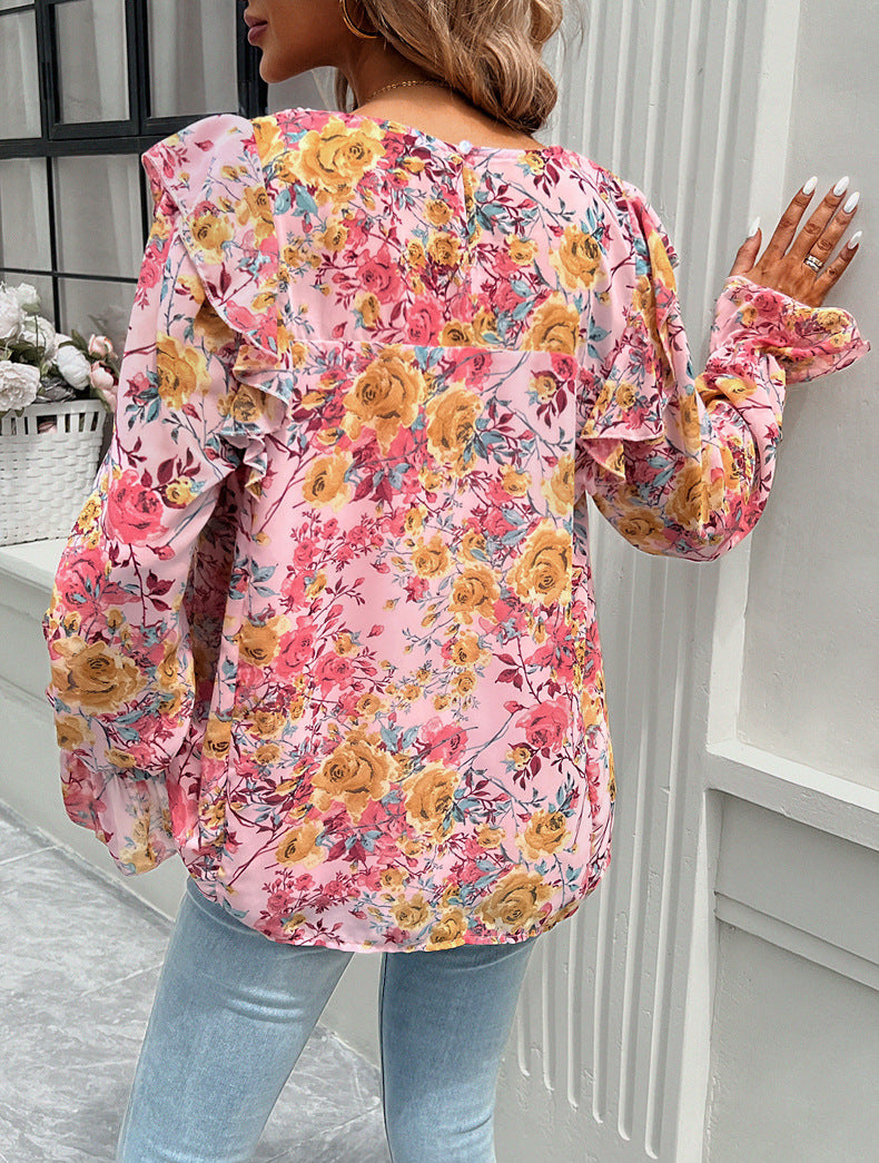 Truffle Floral Blouse