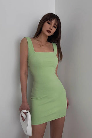 Sleeveless Scoop Neck Boydycon Dress