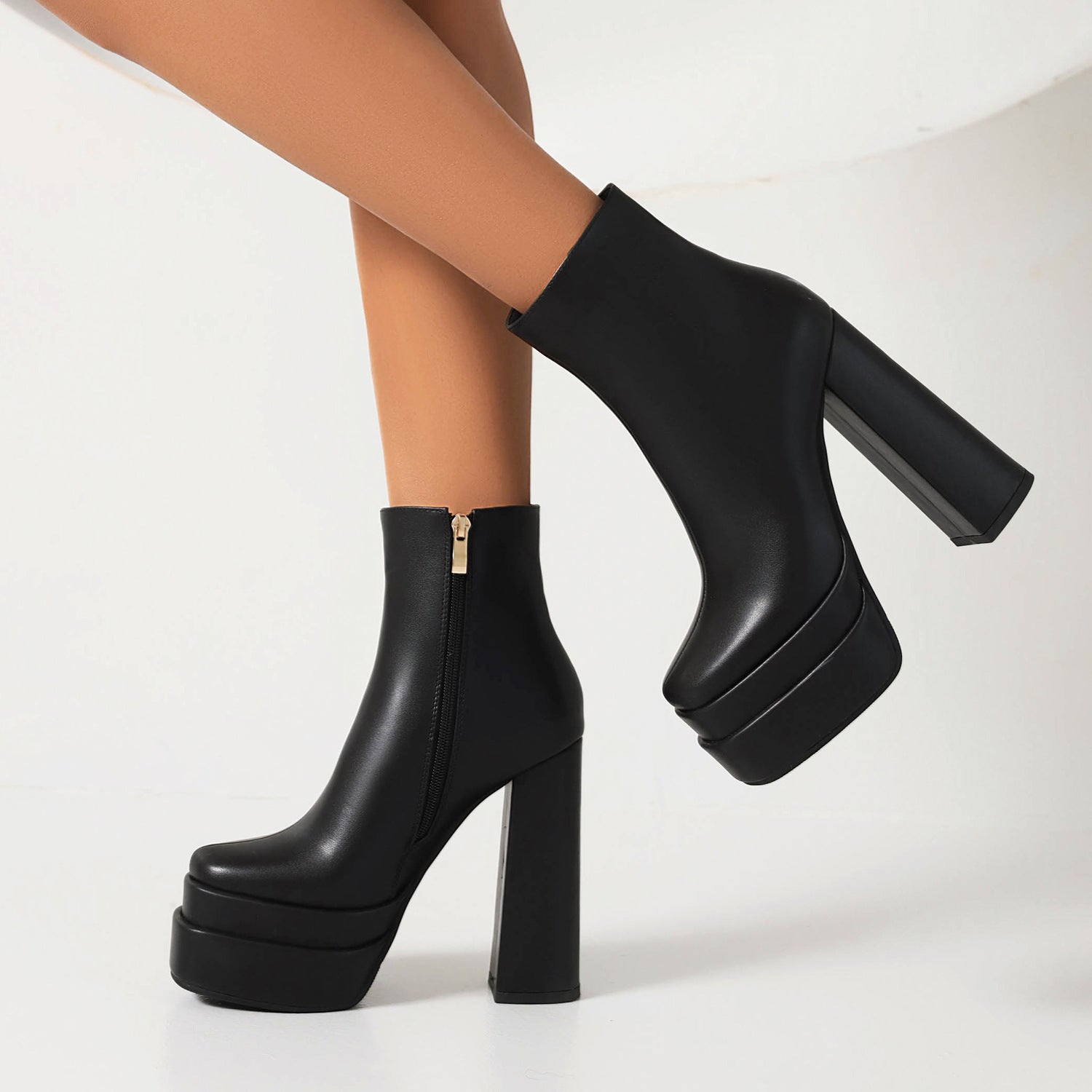 Made For The Drama Platform Booties