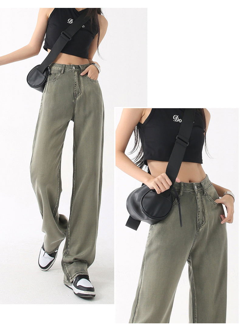 World's Greatest Mom Jeans - Olive