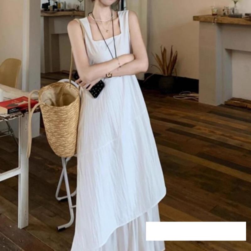 Loose Fitted Vest Dress