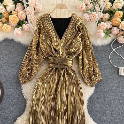 Robe longue « Ces jours d'or » 