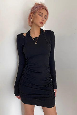 Sexy Long Sleeve Bodycon Dress