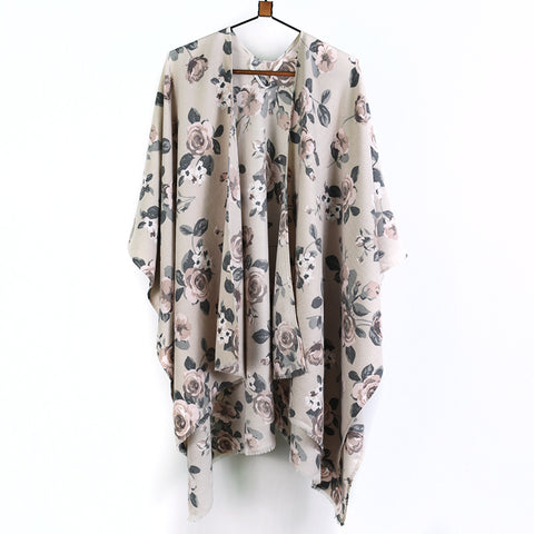 Versailles Printed Wrap Duster