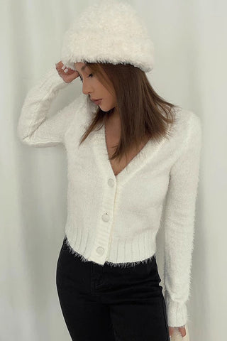 Long Sleeve Wrap V-Neck Sweater