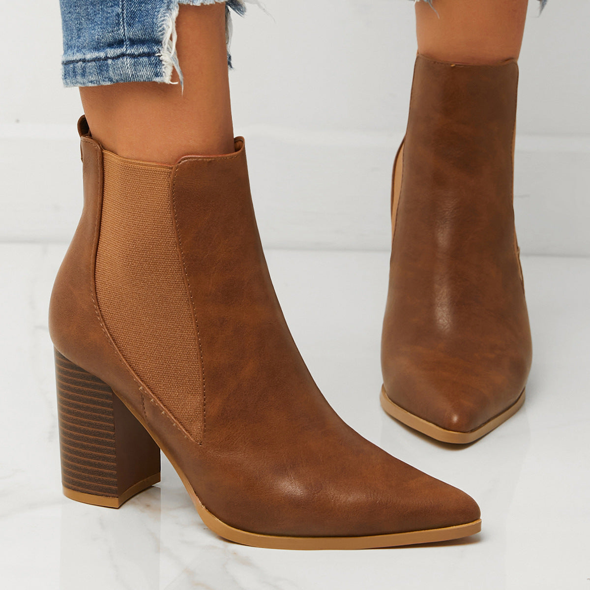 Simply Chic Gore Booties