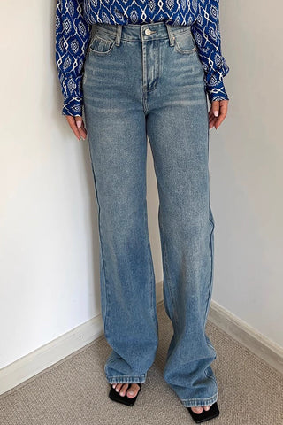 High Waist Buckle Detail