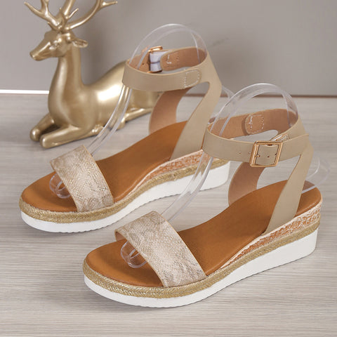 Basic Strap Espadrille Sandals