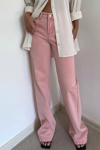 High Waist Buckle Detail