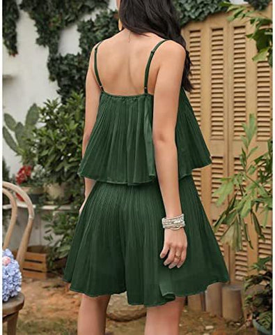 Solid Split Joint Strapless Waist Skirt Dresses