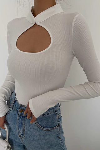 Keynote Fitted Long Sleeve Shirt Tops