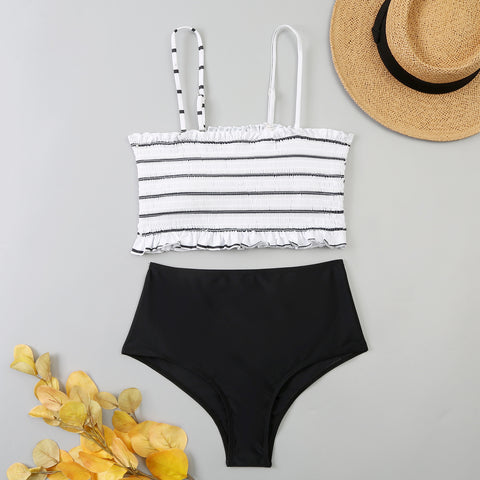 Frill Two Piece Swimsuit