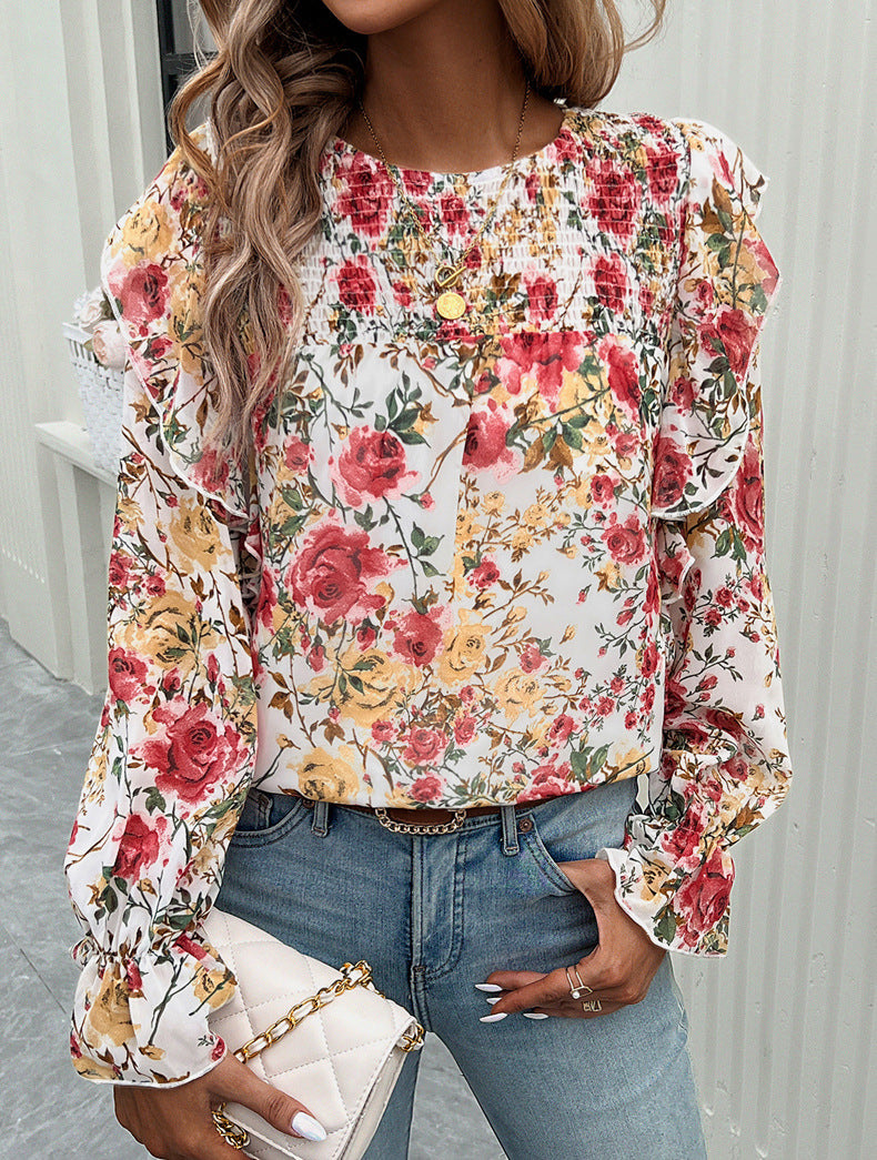 Truffle Floral Blouse