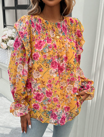 Truffle Floral Blouse