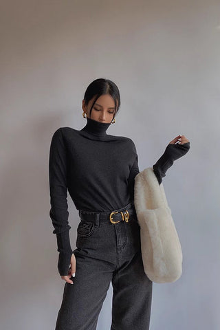 Knit Long Sleeve Sweater Outwear